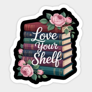 Love Your Shelf Sticker